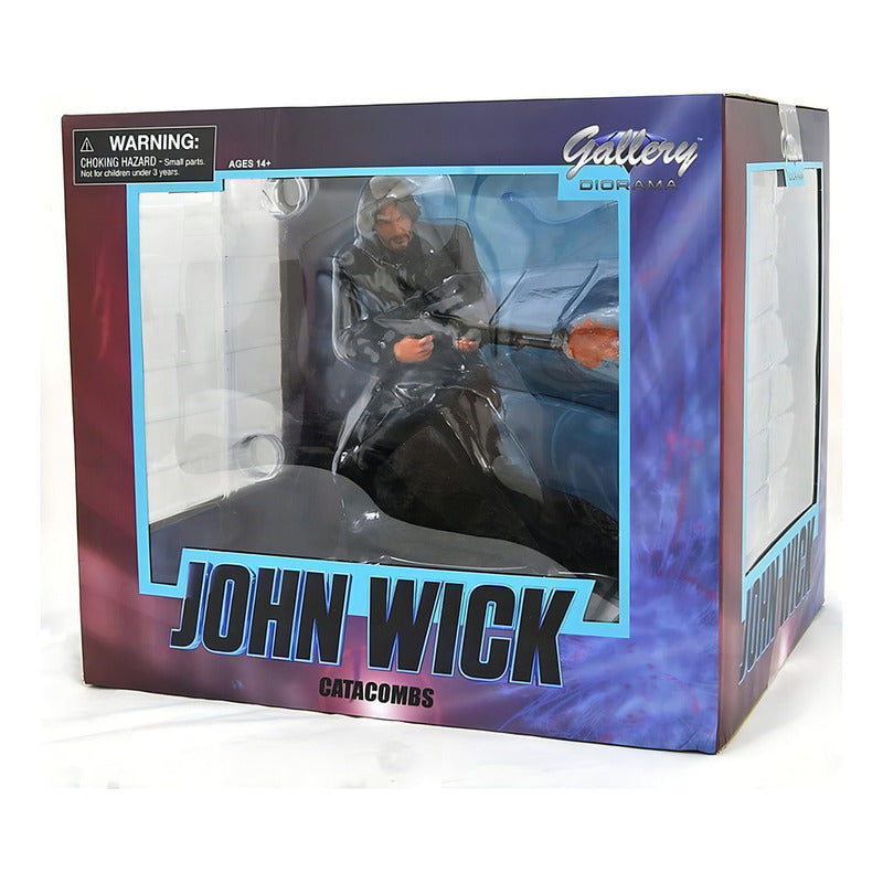 Figura Coleccionable De John Wick Por Diamond Select Toys