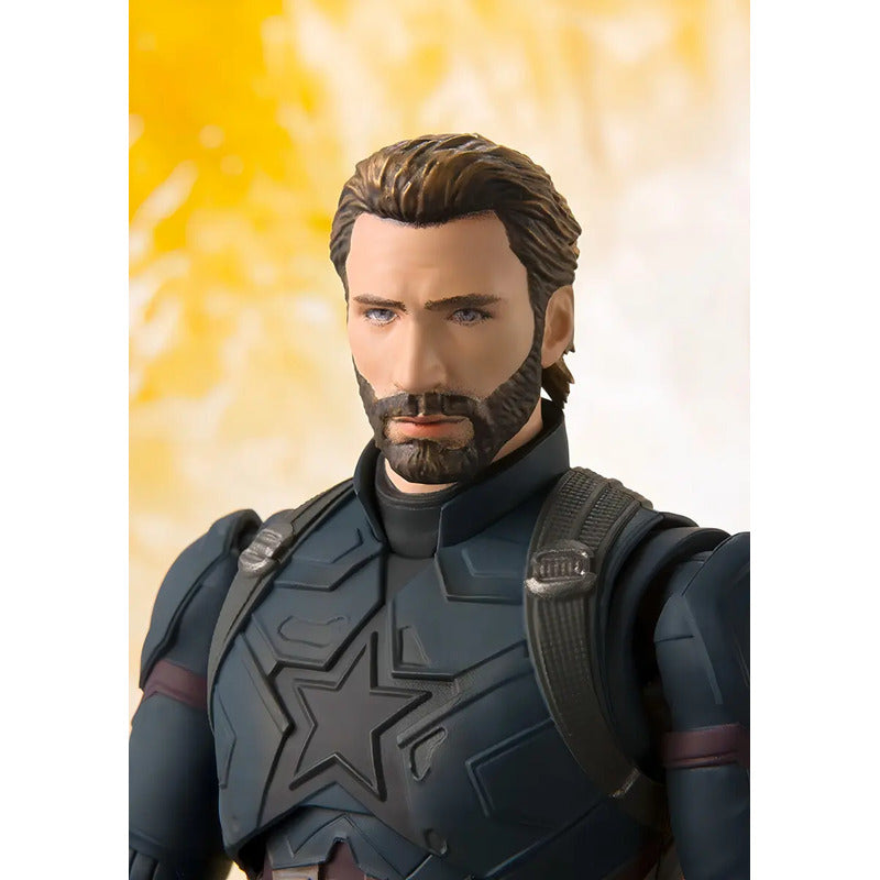 Figura Articulada Bandai Captain America Avengers 3 S.h. Figuarts