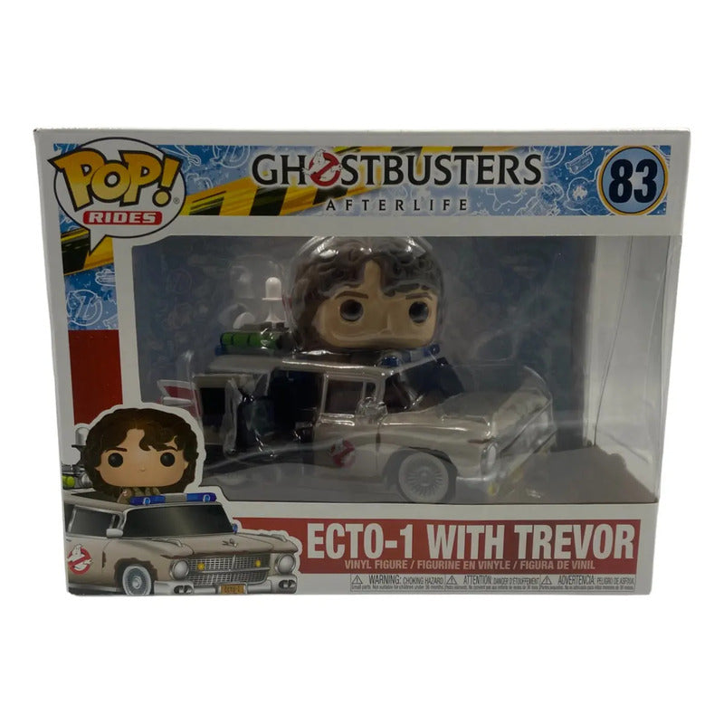 Ghostbusters Afterlife Ecto1 With Trevor #83 Rides Funko Pop
