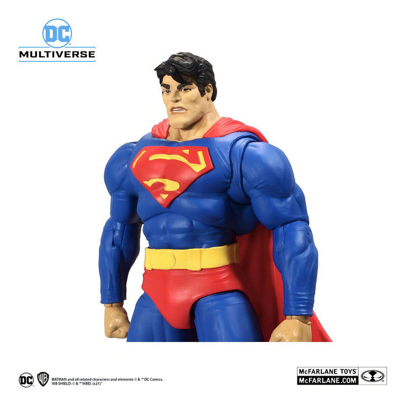 Figura Articulada Superman Dc Multiverse Mcfarlane Toys 22 Puntos