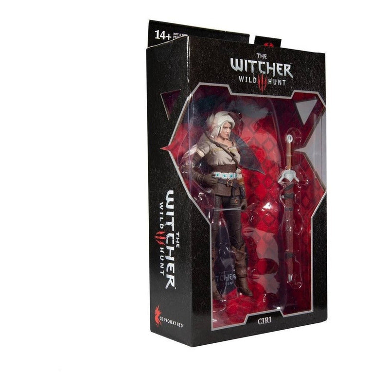 Figura De Accion Ciri - The Witcher Mcfarlane Toys