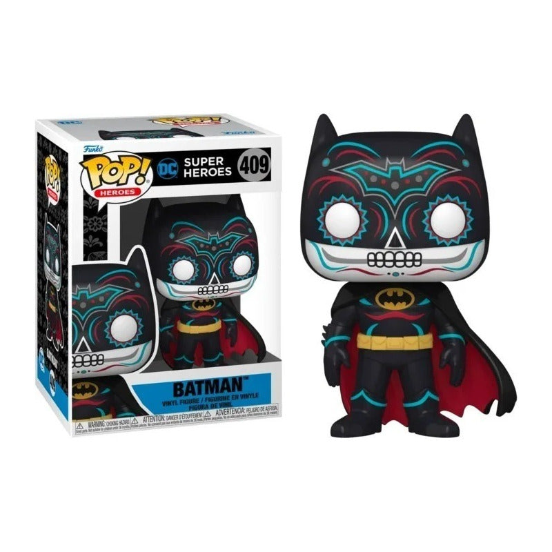 Funko Pop! Batman Dia De Los Muertos #409 Glows In The Dark
