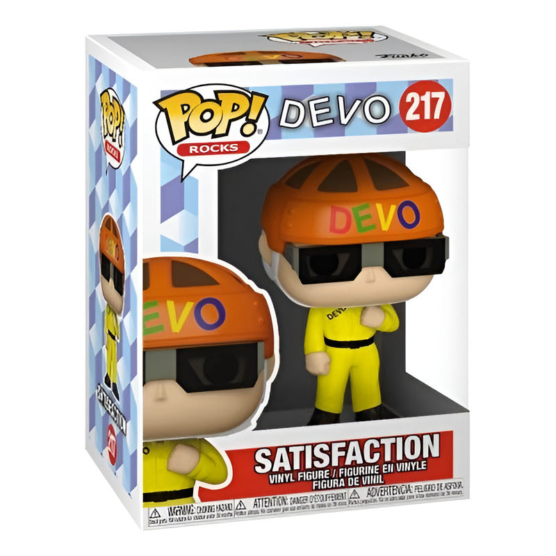 Figura Funko Pop, Satisfaction - Devo - 217  Variante