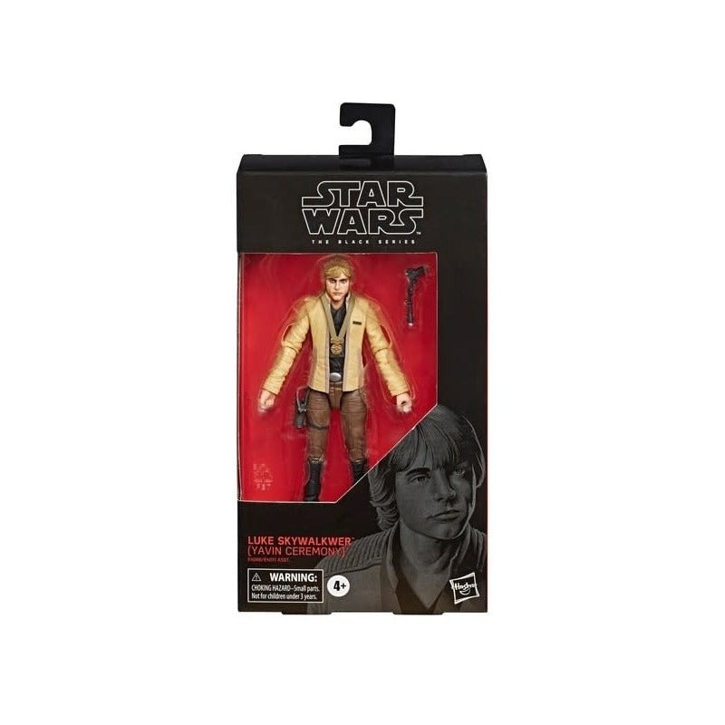 Figuras Luke Skywalker (yavin Ceremony) Serie Black Variante