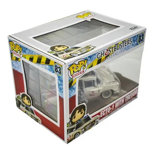 Ghostbusters Afterlife Ecto1 With Trevor #83 Rides Funko Pop