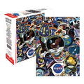 Puzzle Parches De Misión De La Nasa - 1000 Piezas - Aquarius Variante