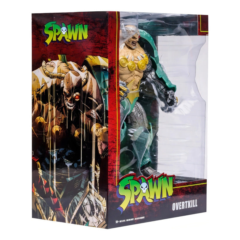 Figura De Acción Overtkill Spawn Mcfarlane Toys Con Accesorios Articulada