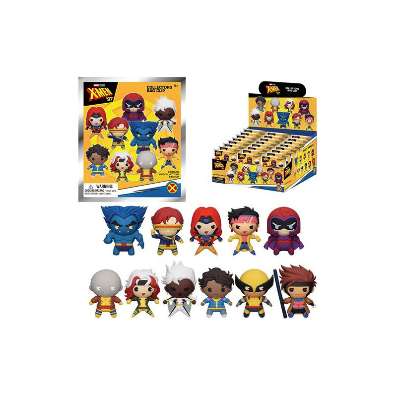 Llavero 3d Sorpresa - X Men ´97 - Monogram Amarillo Monogram  X Men