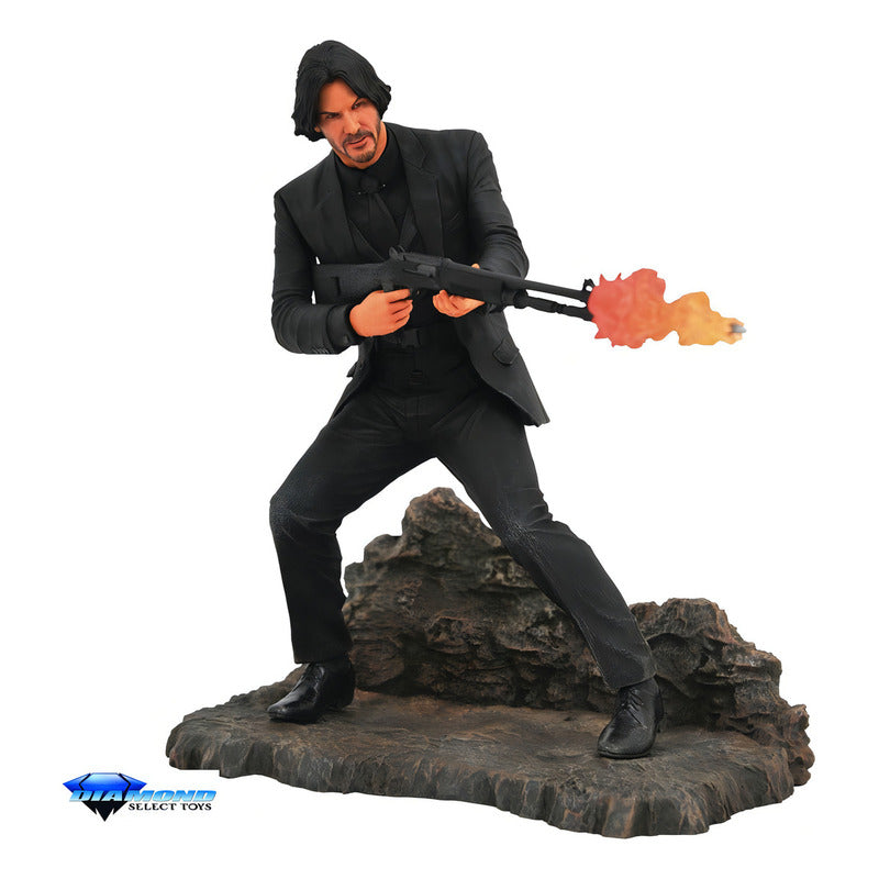 Figura Coleccionable De John Wick Por Diamond Select Toys
