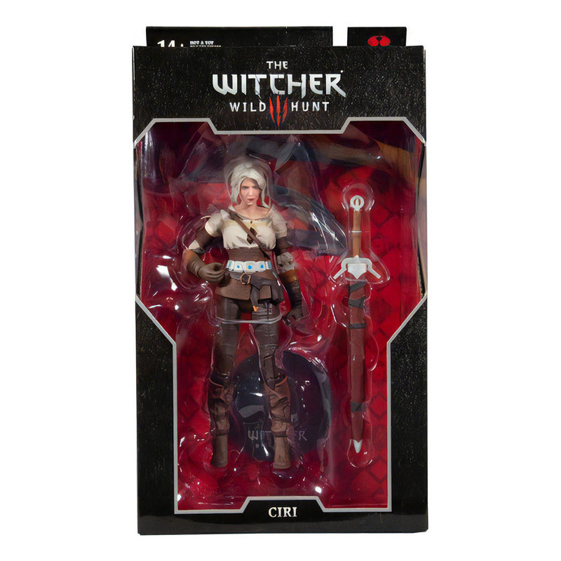 Figura De Accion Ciri - The Witcher Mcfarlane Toys
