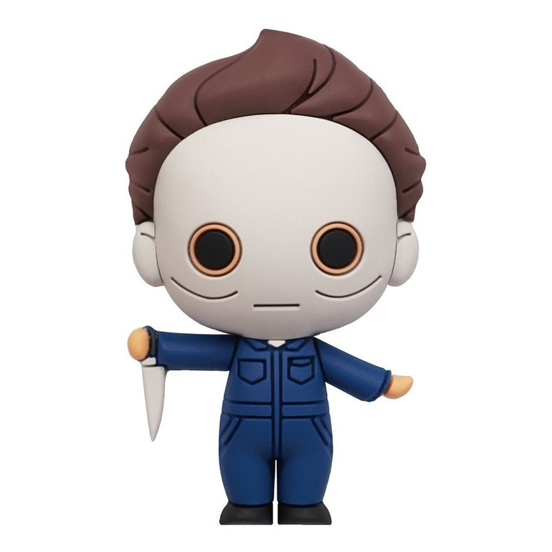 Iman 3d De Michael Myers De Halloween - Monogram Azul