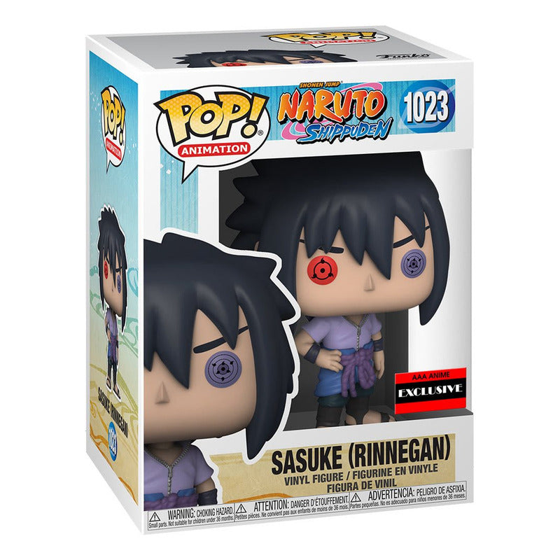Funko Pop, Sasuke Rinnegan - Naruto- Aaa Exclusivo - 1023 Variante