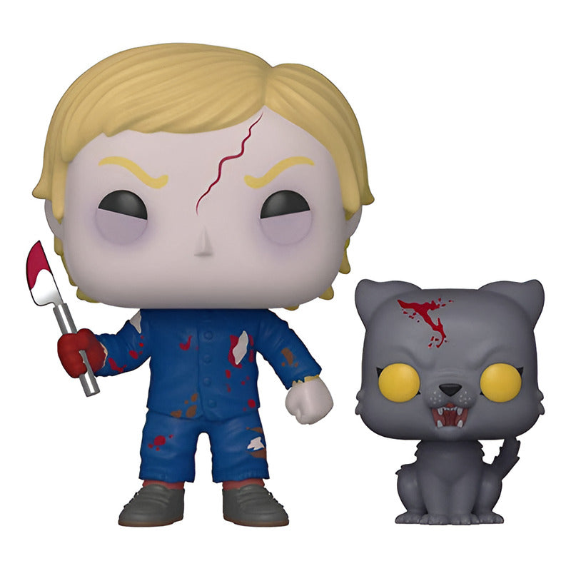Figura Funko Pop, Gage & Church N°729 - Pet Sematary Gage & Church