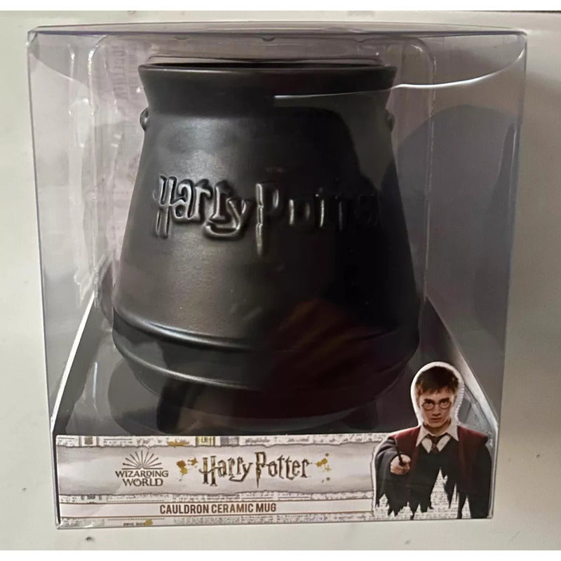 Taza Cerámica Caldero Negro - Harry Potter - Monogram Negro Caldero