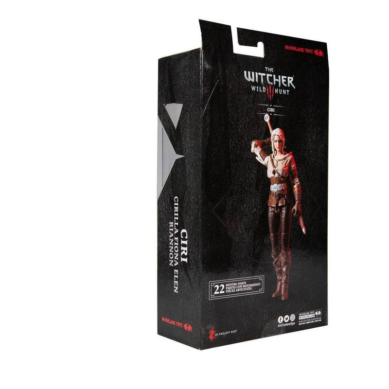 Figura De Accion Ciri - The Witcher Mcfarlane Toys
