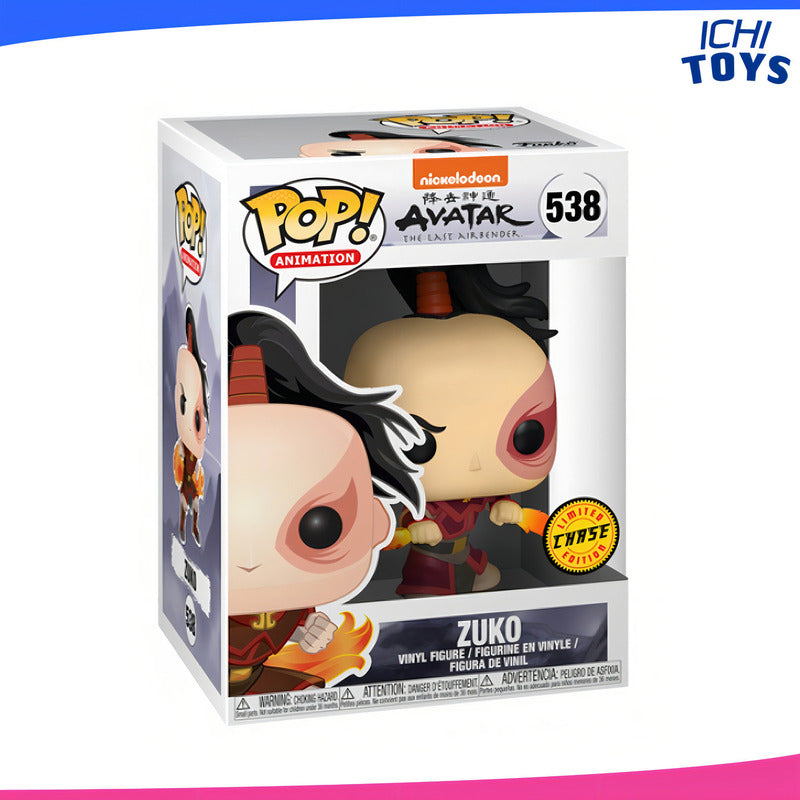 Funko Pop Zuko 538 Avatar El Último Airbender
