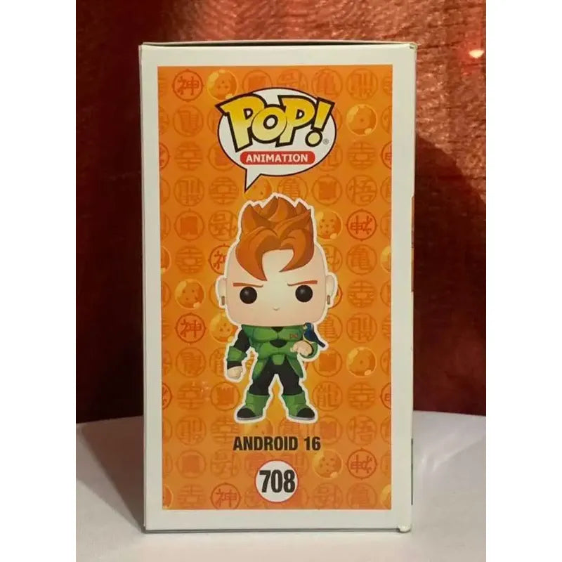 Figura De Acción Funko Pop! De Android 16, Coleccionable De Dragon Ball Z