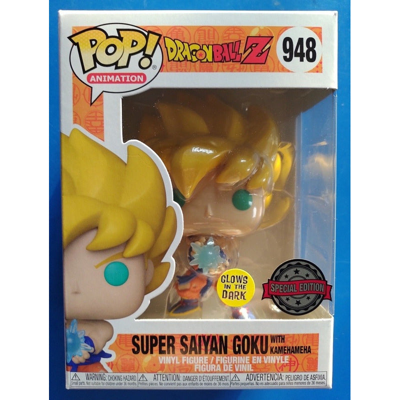 Super Saiyan Goku Glows In The Dark De Funko Pop! Animation