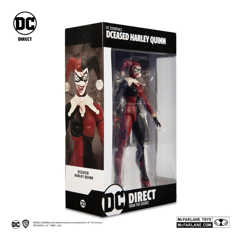 Figura Dc Essentials Dceased Harley Quinn Variante
