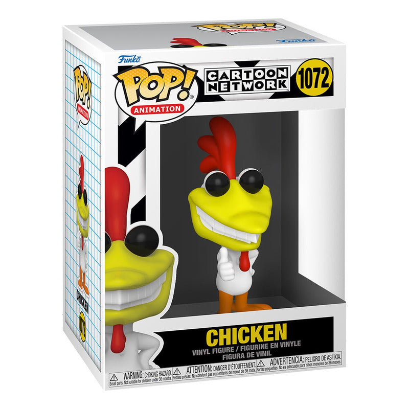 Figura Funko Pop, Chicken - Cow & Chicken - 1072 Variante
