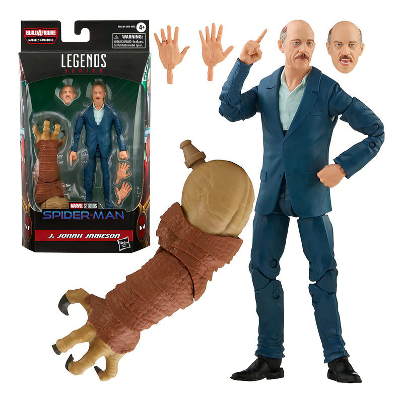 Marvel Legends Figura Articulada J. Jonah Jameson Spider-man Coleccionable