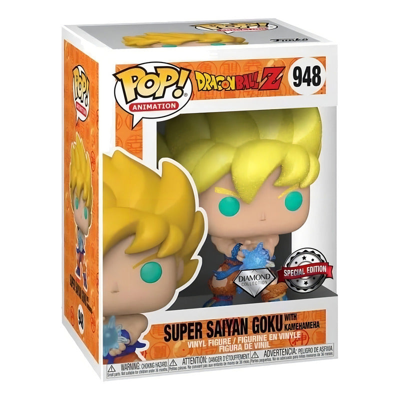 Funko Pop! Animation Super Saiyan Goku With Kame Diamond