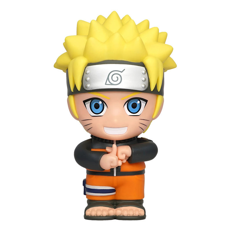 Alcancía Figura Naruto Monogram Vinilo Coleccionista Color Naranja