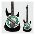 Mini Guitarra Jeff Hanneman Heineken - Axe Heaven Verde Axe Heaven Jeff Hanneman 14