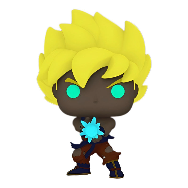 Super Saiyan Goku Glows In The Dark De Funko Pop! Animation