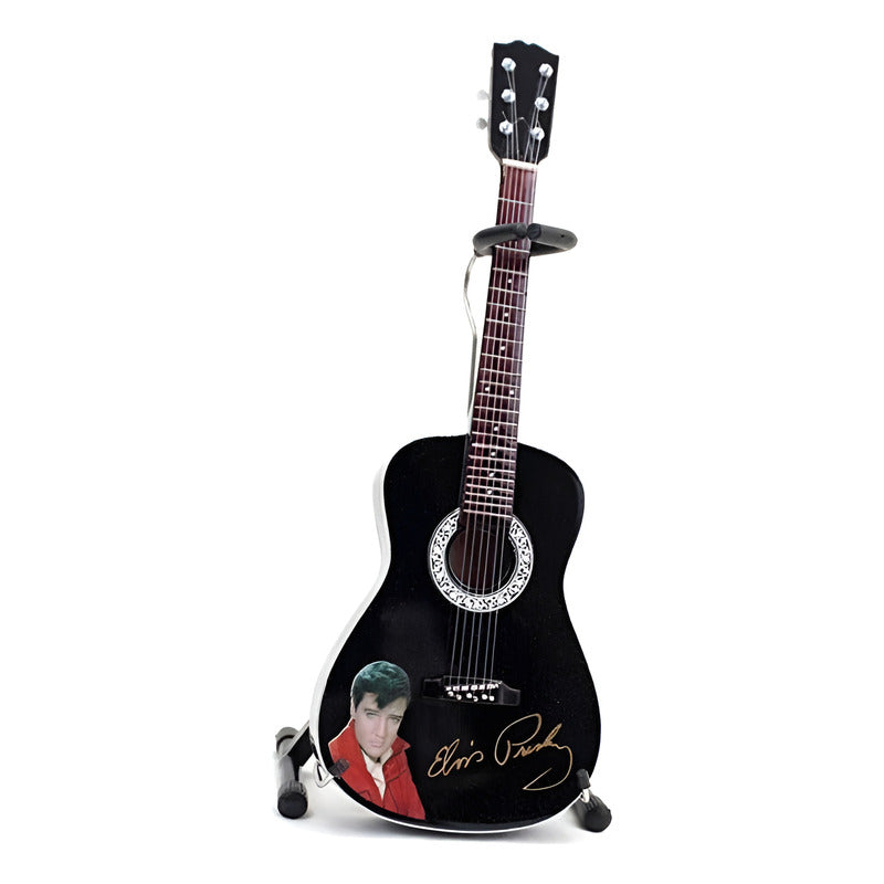 Mini Guitarra Elvis Presley (ep-340) - Axe Heaven Negro Axe Heaven Elvis Presley Ep340 14