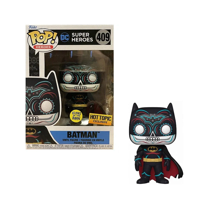 Funko Pop! Batman Dia De Los Muertos #409 Glows In The Dark