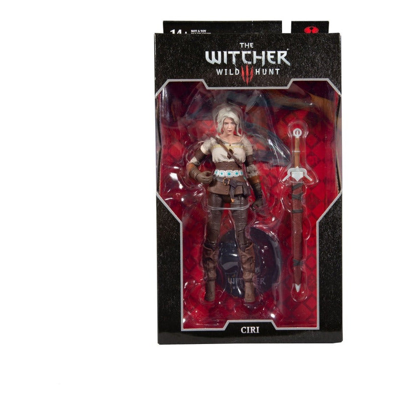 Figura De Accion Ciri - The Witcher Mcfarlane Toys