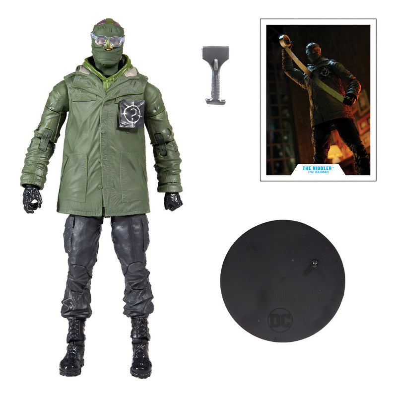 The Riddler / Acertijo Dc Comics Multiverse Mcfarlane 17 Cm