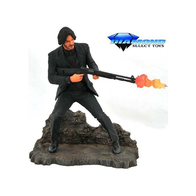 Figura Coleccionable De John Wick Por Diamond Select Toys