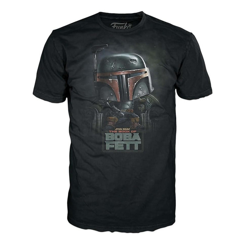 Polera Funko Boba Fett Star Wars - Talla 2xl Negro Boba Fett 2 Xl Liso