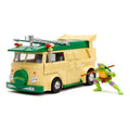 Jada Toys Vehículo Donatello & Party Wagon Escala 1:24 Las T Verde