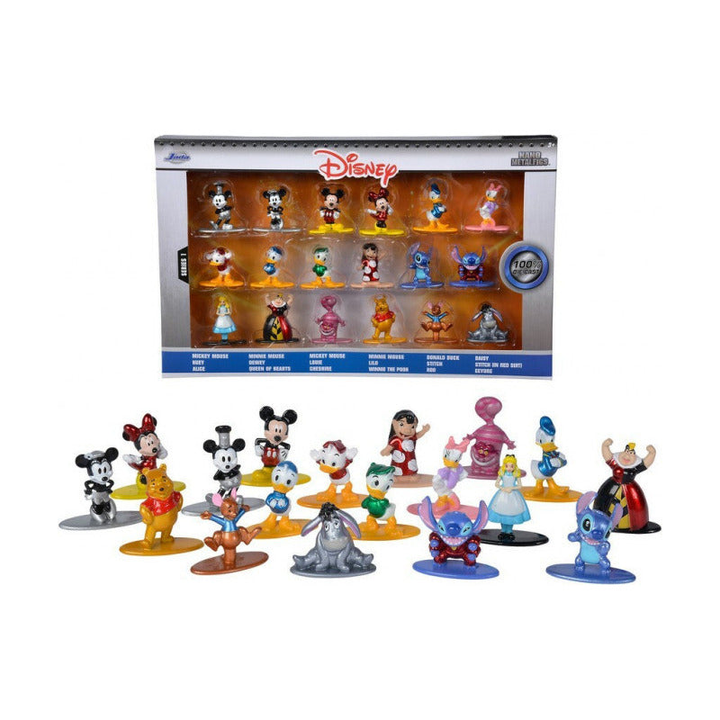 Pack De 18 Minifiguras Disney Nano Metalfigs - Jada Nano Metalfigs Disney