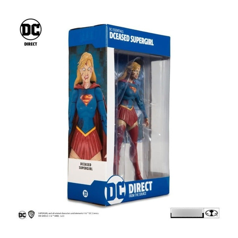 Figura Dc Essentials Dceased Supergirl  Variante