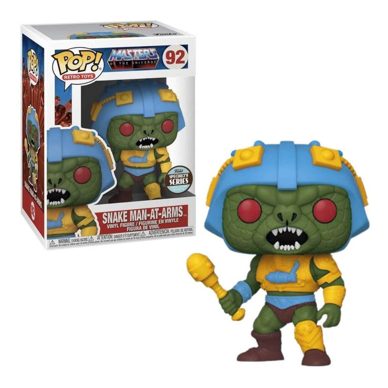 Figura Funko Pop Snake Man At Arms - 92 Edición Especial Variante