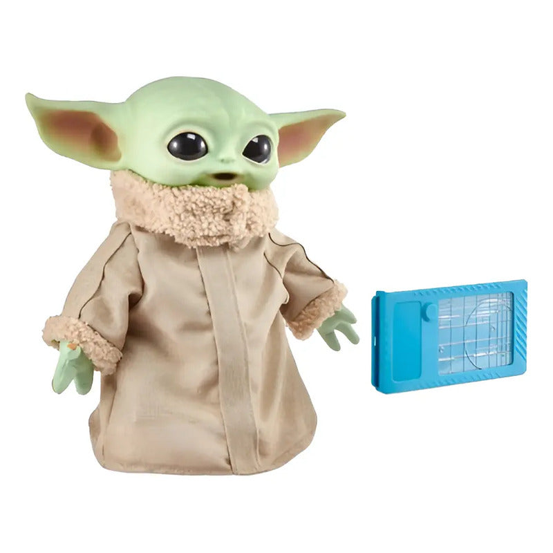 Peluche Grogu Con Tablet - The Child Star Wars - Mattel
