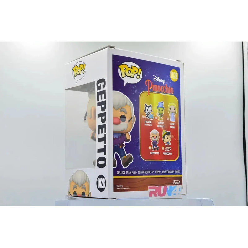 Figura Pop! Funko De Geppetto Con Acordeón  Pinocho #1028