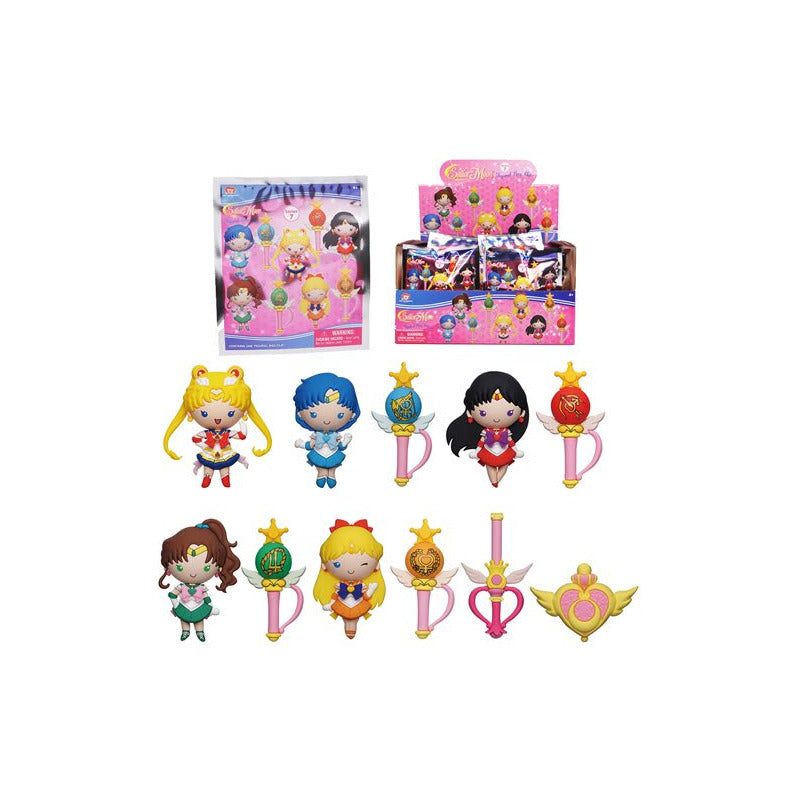 Llavero 3d Sorpresa - Sailor Moon - Monogram Color Rosa Chicle