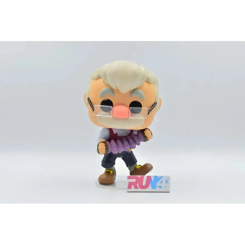 Figura Pop! Funko De Geppetto Con Acordeón  Pinocho #1028