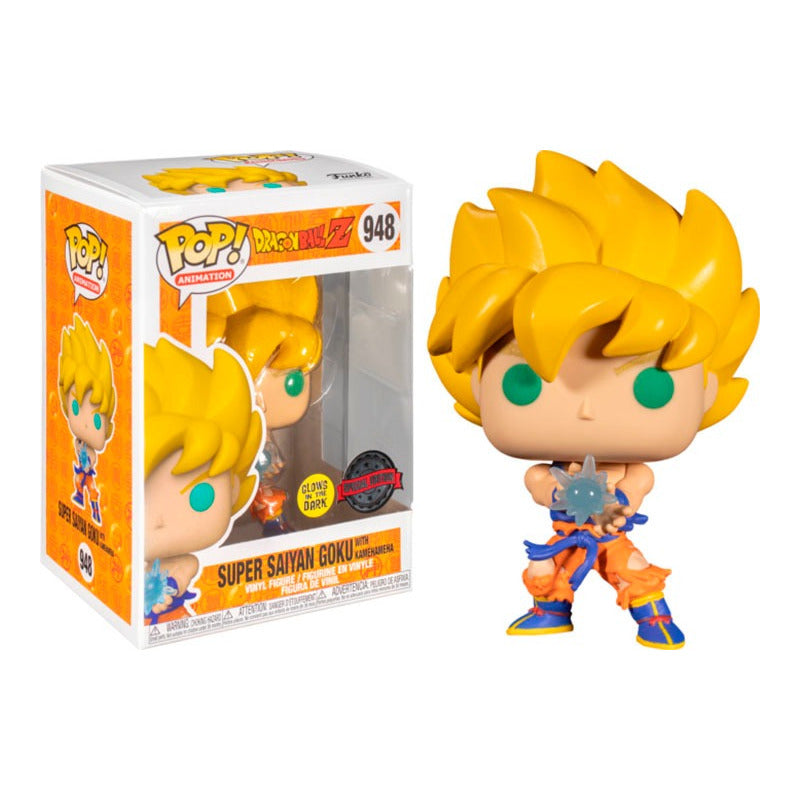 Super Saiyan Goku Glows In The Dark De Funko Pop! Animation