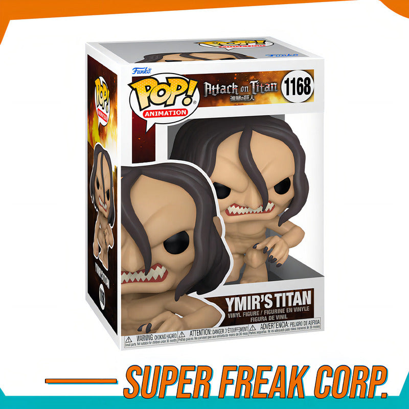 Figura De Acción Funko Pop Ymir's Titan De Ataque De Los Titanes