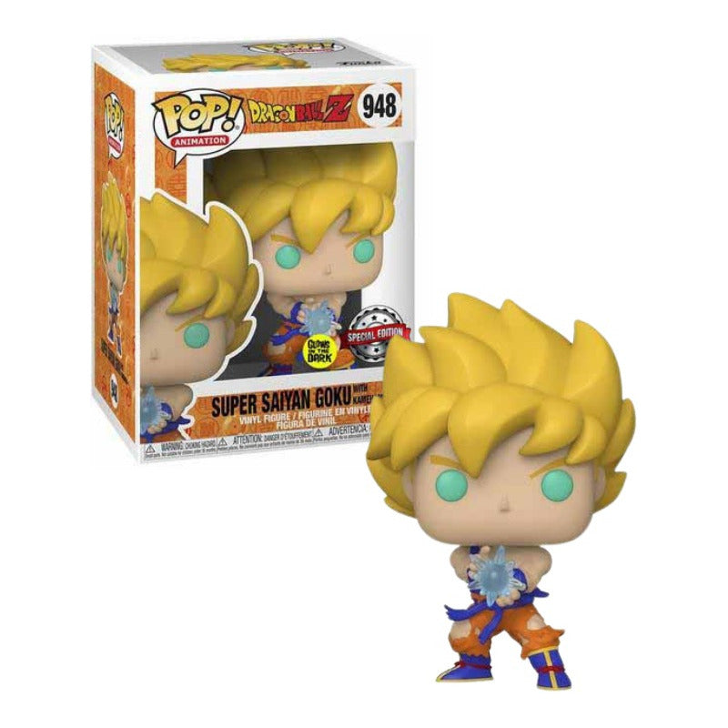 Super Saiyan Goku Glows In The Dark De Funko Pop! Animation