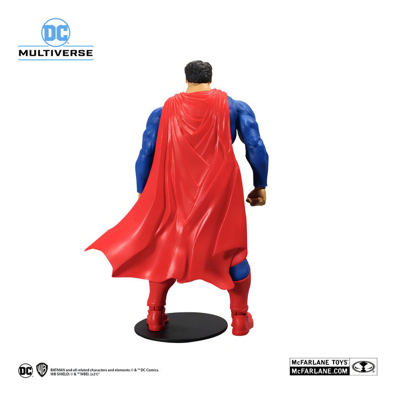 Figura Articulada Superman Dc Multiverse Mcfarlane Toys 22 Puntos