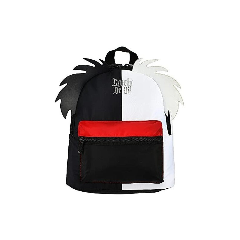 Mochila Cruella De Vil Disney - Mini Bioworld Negro