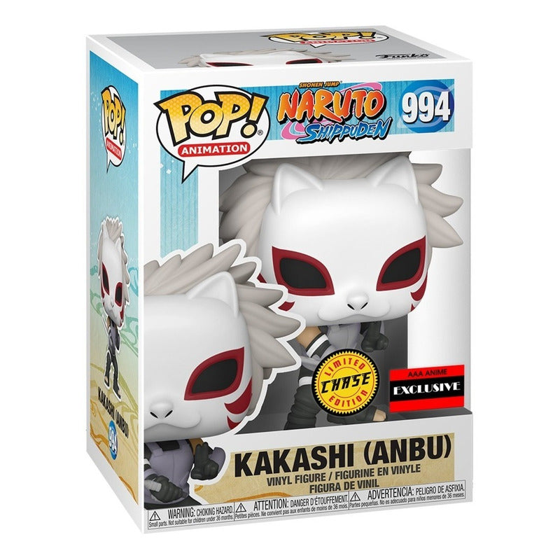 Funko Pop, Kakashi (anbu) Exclusivo Aaa Anime Chase - 994