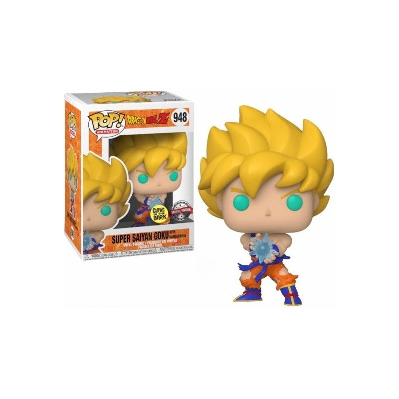 Super Saiyan Goku Glows In The Dark De Funko Pop! Animation